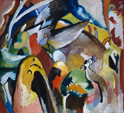 Improvisaatio 19 a tekijältä Wassily Kandinsky