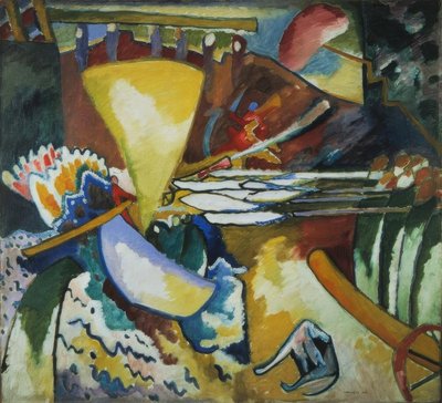 Improvisaatio II tekijältä Wassily Kandinsky