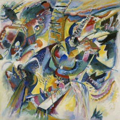 Improvisaatio Klamm tekijältä Wassily Kandinsky