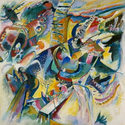 Improvisaatio Klamm tekijältä Wassily Kandinsky