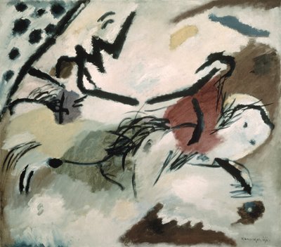 Improvisaatio nro 20 tekijältä Wassily Kandinsky