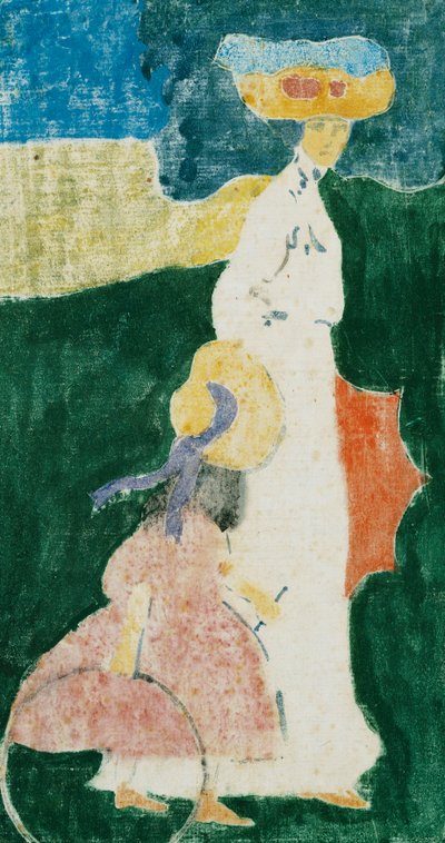 Kesällä; Olen Sommer tekijältä Wassily Kandinsky