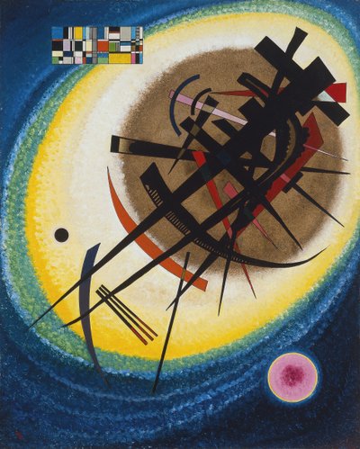 Kirkkaassa soikeassa, 1925 tekijältä Wassily Kandinsky