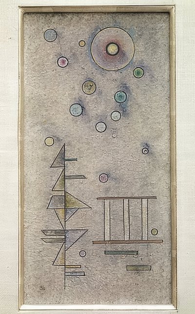 Vain. 1930 tekijältä Wassily Kandinsky