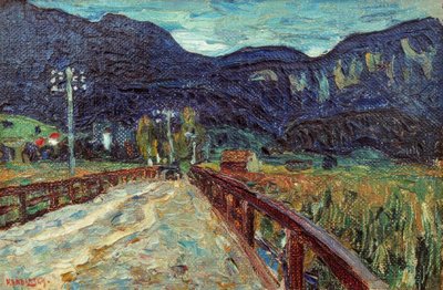 Kochel – Die Brücke tekijältä Wassily Kandinsky