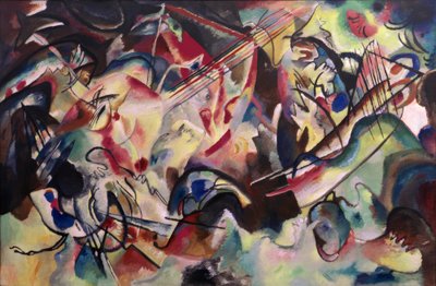 Koostumus VI tekijältä Wassily Kandinsky