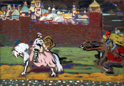 ""Ristit"" Vassily Kandinskyn (tai Wassily Kandinski tai Kandinskij) maalaus tekijältä Wassily Kandinsky