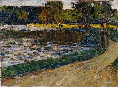 München – englantilainen puutarha tekijältä Wassily Kandinsky