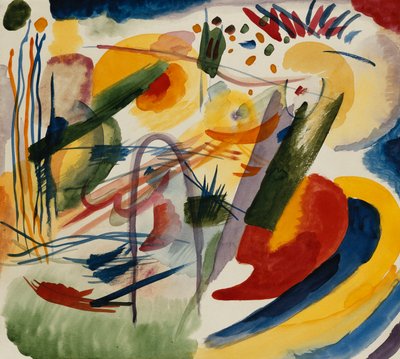Ei otsikkoa; Nimetön tekijältä Wassily Kandinsky