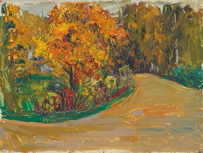 Puisto syksyllä tekijältä Wassily Kandinsky