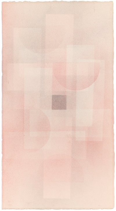 Quadrat im Nebel Square sumussa, 1932. tekijältä Wassily Kandinsky