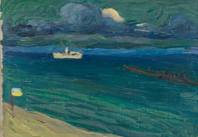 Rapallo - Merimaisema höyrylaivalla tekijältä Wassily Kandinsky