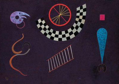 Nauha neliöillä, kirjoittanut Wassily Kandinsky (1866-1944) tekijältä Wassily Kandinsky