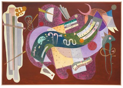 Jäykkä ja kaareva tekijältä Wassily Kandinsky