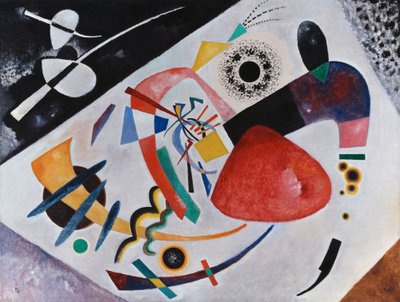 Punainen täplä II tekijältä Wassily Kandinsky