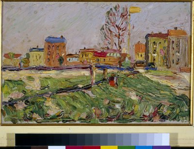 ""Schwabing, München"" Vassily Kandinskyn maalaus (tai Wassily Kandinsky tai Kandinskyj tekijältä Wassily Kandinsky