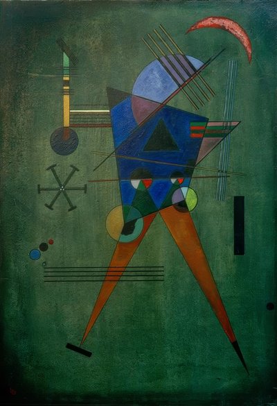 Musta kolmio tekijältä Wassily Kandinsky