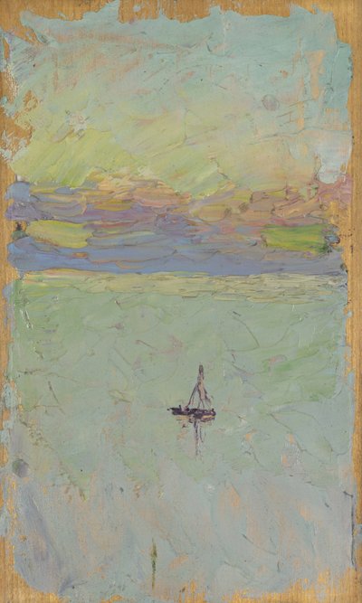 purjevene merellä tekijältä Wassily Kandinsky