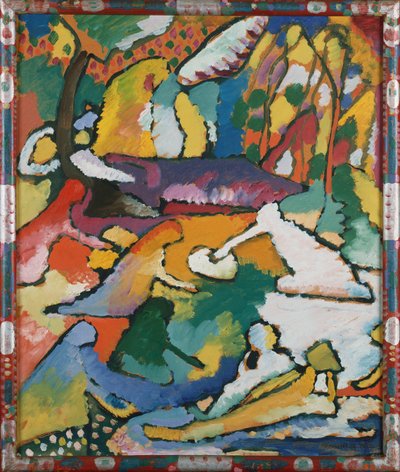 Luonnos sävellykseen II tekijältä Wassily Kandinsky