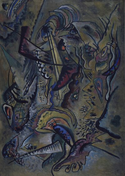 Etelä, 1917 tekijältä Wassily Kandinsky