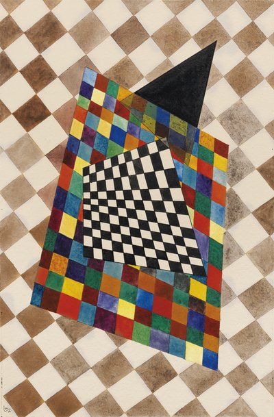 Neliö, 1925 tekijältä Wassily Kandinsky