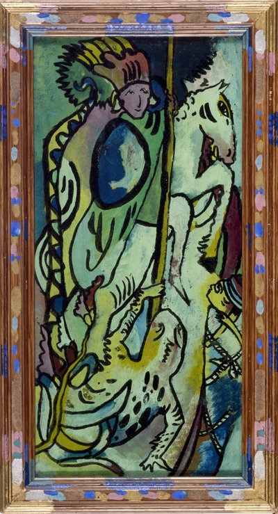 Pyhä Georg II tekijältä Wassily Kandinsky