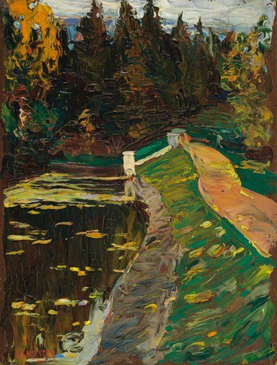 Tutkimus aiheesta ”Schleuse” tekijältä Wassily Kandinsky