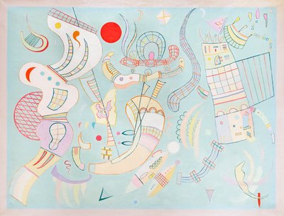 Selkeät jännitteet tekijältä Wassily Kandinsky