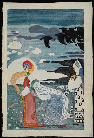 Korpit, 1907. tekijältä Wassily Kandinsky