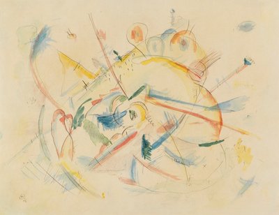Nimetön, 1915. tekijältä Wassily Kandinsky