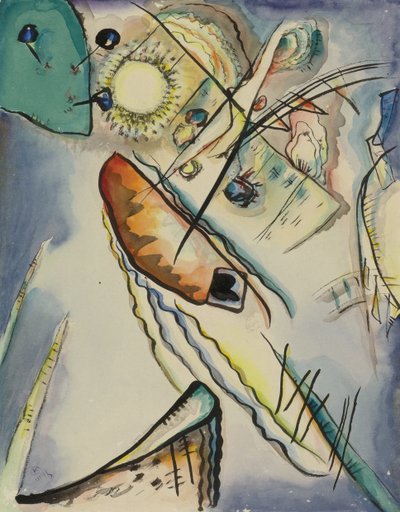 Nimetön, 1916 tekijältä Wassily Kandinsky