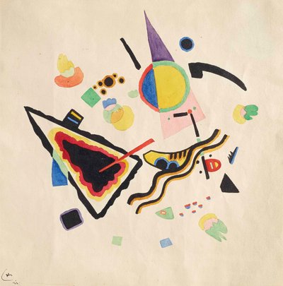 Nimetön, 1921. tekijältä Wassily Kandinsky
