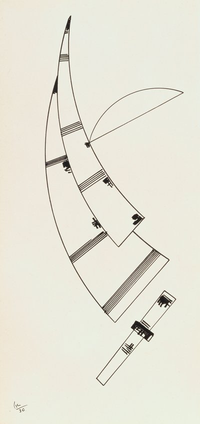 Nimetön, numero 7 tekijältä Wassily Kandinsky