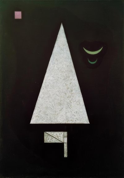 Weiße Schärfe tekijältä Wassily Kandinsky