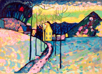 Talvimaisema tekijältä Wassily Kandinsky