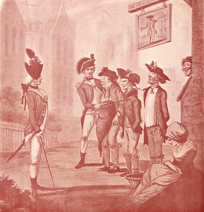 "Rekrytoi" 1700-luvulta 1909 tekijältä Watson and Dixon