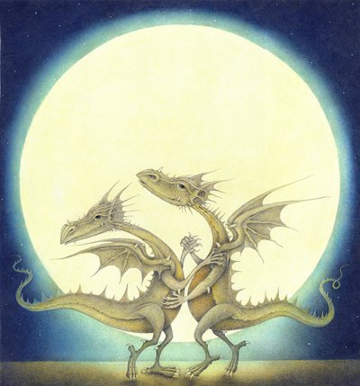 Dancing Dragons, 2009 (sekatekniikka) tekijältä Wayne Anderson
