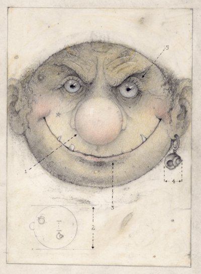 Leprechaunen muotokuva tekijältä Wayne Anderson