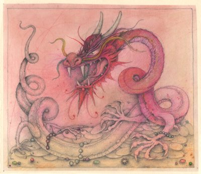 Wicked Dragon, 2000 (sekatekniikka) tekijältä Wayne Anderson