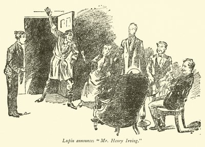 Lupin ilmoittaa herra Henry Irvingin tekijältä Weedon Grossmith