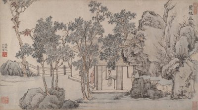 Cassia Grove Studio, n. 1532. tekijältä Wen Zhengming