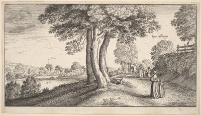 Albury, 1625-77. tekijältä Wenceslaus Hollar