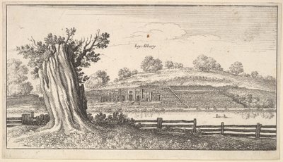 Albury kantoineen etualalla, 1625-77. tekijältä Wenceslaus Hollar