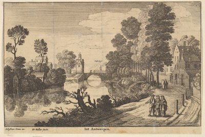 Antwerpen, 1625-1677. tekijältä Wenceslaus Hollar
