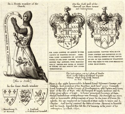 Nuoli (lasimaalauksia). Valtio 2 tekijältä Wenceslaus Hollar