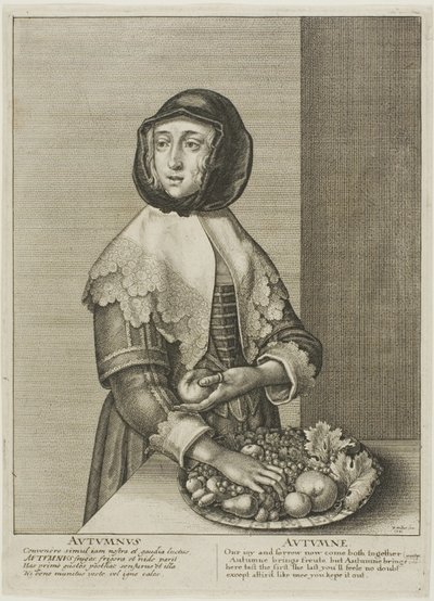 Syksy tekijältä Wenceslaus Hollar