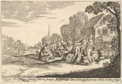 Syksy, 1629. tekijältä Wenceslaus Hollar