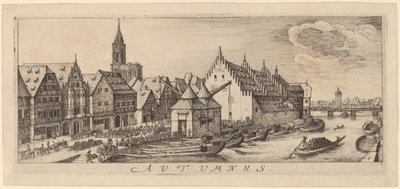 Syksy: Viinimarkkinat tekijältä Wenceslaus Hollar
