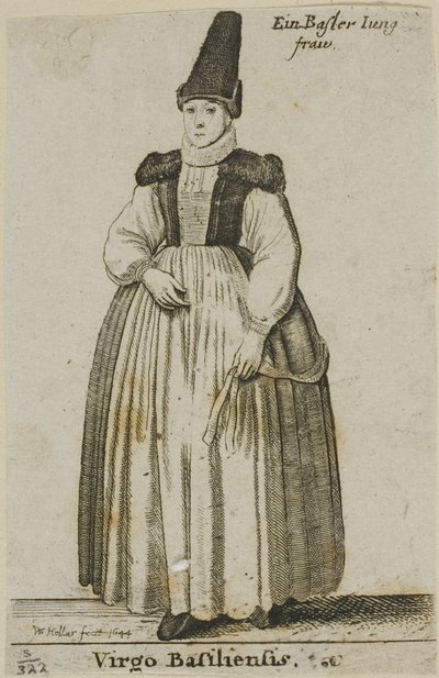 Baselin nainen tekijältä Wenceslaus Hollar