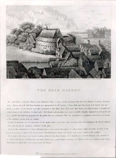 Karhupuutarha, 1647 tekijältä Wenceslaus Hollar